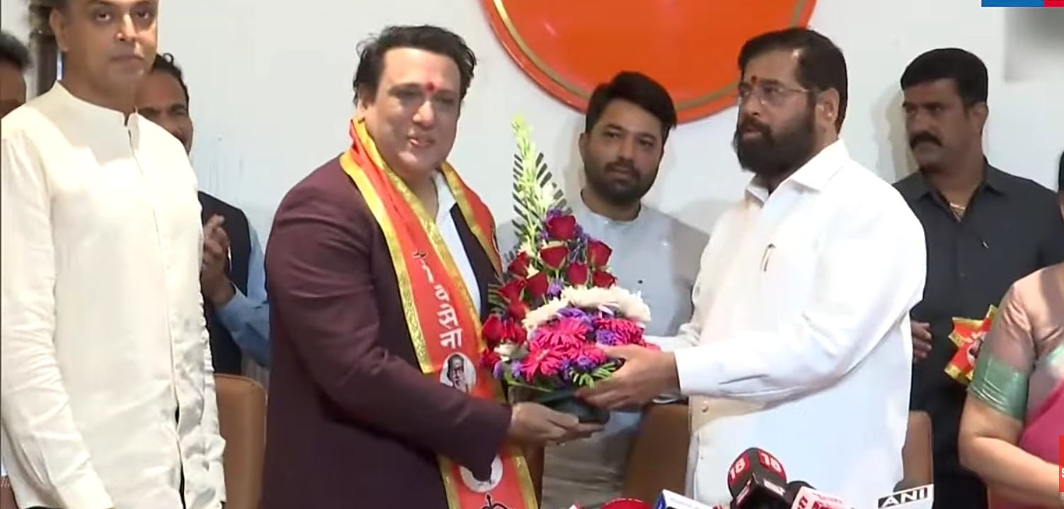 Govinda Bollywood Actor Joins Shiv Sena He Will Probably Run In The Lok Saba Elections 5581